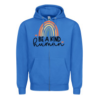 True Royal be a kind Zipper Hoodie - Unal Design
