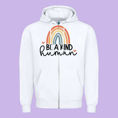 Zipper Hoodie be a kind