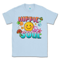 Dusty Blue hippie soul Classic Tee - MaliasSmallBusiness
