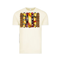 Vintage Arctic softball serape leopard cowhide glitter brushstrokes Vintage Tee - Artiststas