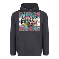 Smoke cartoon characters coffee cups Heavyweight Hoodie - Zillion Design Studio