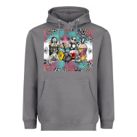 Storm cartoon characters coffee cups Heavyweight Hoodie - Zillion Design Studio