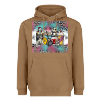 Toasted Coconut cartoon characters coffee cups Heavyweight Hoodie - Zillion Design Studio