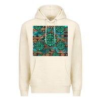 Tofu gemstone turquoises aztec leopard cowhide Premium Hoodie - Artiststas