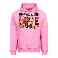 Fuchsia Pink mama's little love bug Urban Hoodie - LillyAllenDesigns