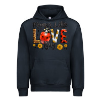 Navy mama's little love bug Urban Hoodie - LillyAllenDesigns