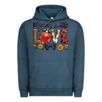 Pigment Midnight Navy mama's little love bug Urban Hoodie - LillyAllenDesigns