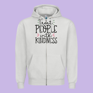 People Zipper Hoodie Designed By Unal Design