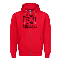 Red people Zipper Hoodie - Unal Design