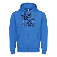 True Royal people Zipper Hoodie - Unal Design
