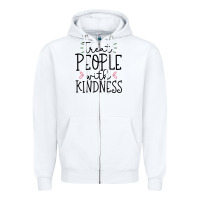 White people Zipper Hoodie - Unal Design
