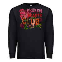 Black broken heart club Premium Sweatshirt - FaDigitalArtStudio