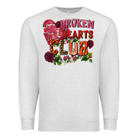 Oatmeal Heather broken heart club Premium Sweatshirt - FaDigitalArtStudio