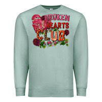 Seafoam broken heart club Premium Sweatshirt - FaDigitalArtStudio