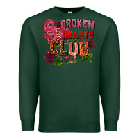 Sports Green broken heart club Premium Sweatshirt - FaDigitalArtStudio
