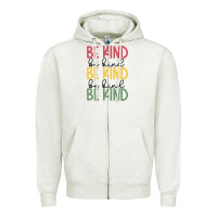 Oatmeal Heather kind Zipper Hoodie - Unal Design