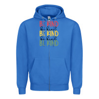 True Royal kind Zipper Hoodie - Unal Design