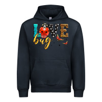 Navy love bug lady bug Urban Hoodie - LillyAllenDesigns