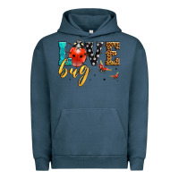 Pigment Midnight Navy love bug lady bug Urban Hoodie - LillyAllenDesigns