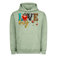 Pigment Oil Green love bug lady bug Urban Hoodie - LillyAllenDesigns