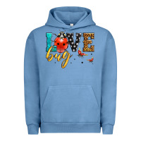 Pigment Pebble Blue love bug lady bug Urban Hoodie - LillyAllenDesigns
