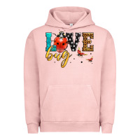 Pigment Salmon love bug lady bug Urban Hoodie - LillyAllenDesigns