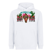 White mexican mom with cactus Heavyweight Hoodie - texasbilliewilder