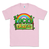 Bubblegum Pink lucky charm Classic Tee - MaliasSmallBusiness