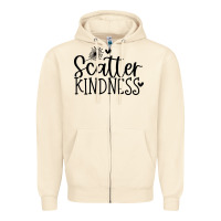 Sandshell kindness Zipper Hoodie - Unal Design