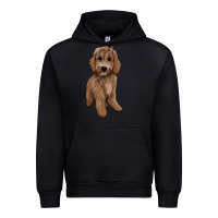 Black maltipoo Urban Hoodie - BarkalooDesign