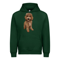 Foreset Green maltipoo Urban Hoodie - BarkalooDesign