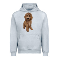 Heather Grey maltipoo Urban Hoodie - BarkalooDesign