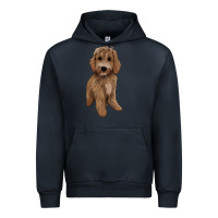 Navy maltipoo Urban Hoodie - BarkalooDesign