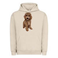 Pigment French Oak maltipoo Urban Hoodie - BarkalooDesign