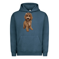 Pigment Midnight Navy maltipoo Urban Hoodie - BarkalooDesign