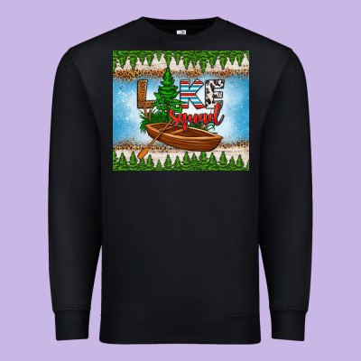 Lake Squad Tumbler Premium Sweatshirt Designed By Hra Design Shop