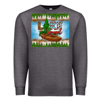 Charcoal Heather lake squad tumbler Premium Sweatshirt - HRA Design Shop