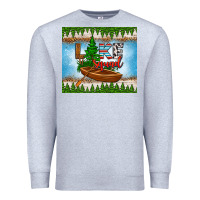 Heather Grey lake squad tumbler Premium Sweatshirt - HRA Design Shop