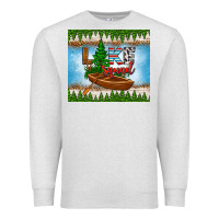 Oatmeal Heather lake squad tumbler Premium Sweatshirt - HRA Design Shop
