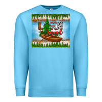 Ocean Blue lake squad tumbler Premium Sweatshirt - HRA Design Shop