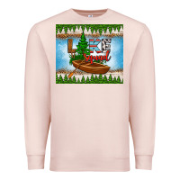 Pale Pink lake squad tumbler Premium Sweatshirt - HRA Design Shop