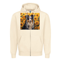 Sandshell australian shepherd Zipper Hoodie - Unal Design