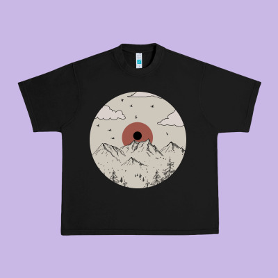 The Mountains Are Calling Urban Heavy Tee Designed By Bettercallsaul