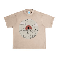 French Oak The Mountains Are Calling Urban Heavy Tee - Bettercallsaul