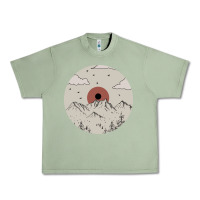 Oil Green The Mountains Are Calling Urban Heavy Tee - Bettercallsaul