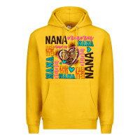 Lemon nana nana nana with hearts Premium Hoodie - AdoDesignShop