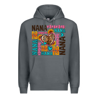 Rock nana nana nana with hearts Premium Hoodie - AdoDesignShop
