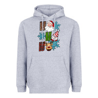 Ho Ho Ho Christmas Heavyweight Hoodie | Teevron