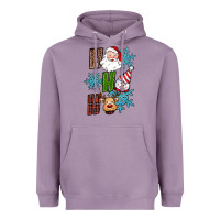 Lavender ho ho ho christmas Heavyweight Hoodie - RanaPortraitStore