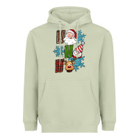 Matcha ho ho ho christmas Heavyweight Hoodie - RanaPortraitStore